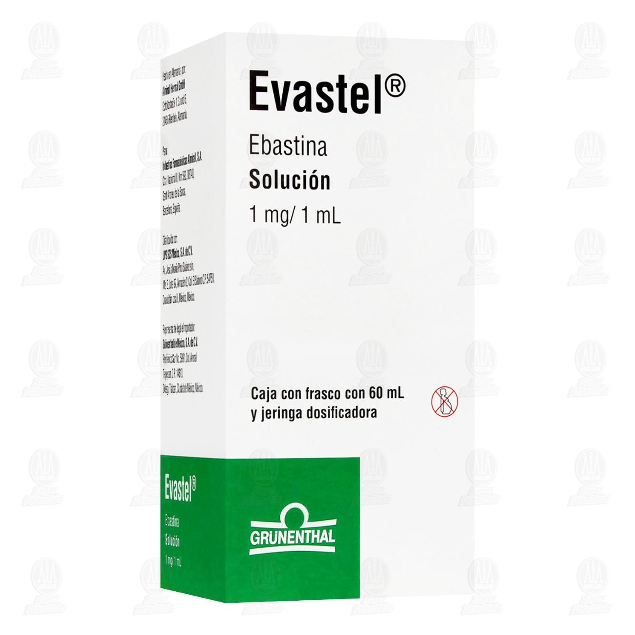 Imagen para Evastel 1mg/1ml, 60 ml.