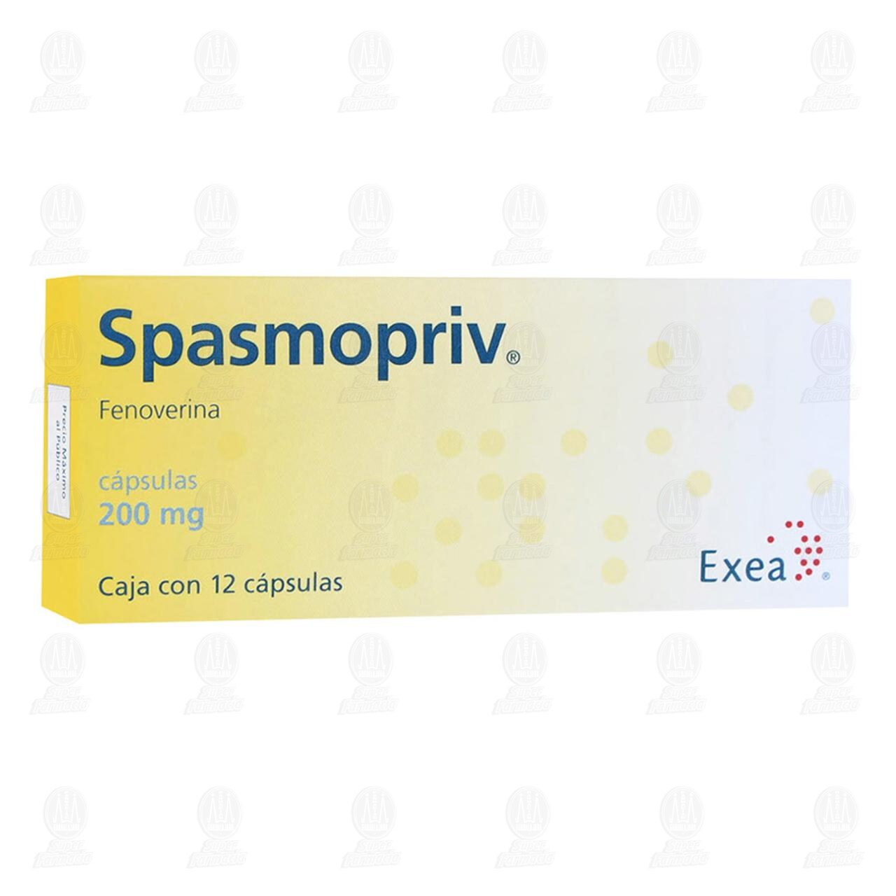 Spasmopriv 200 mg, 12 C&aacute;psulas. image number 0