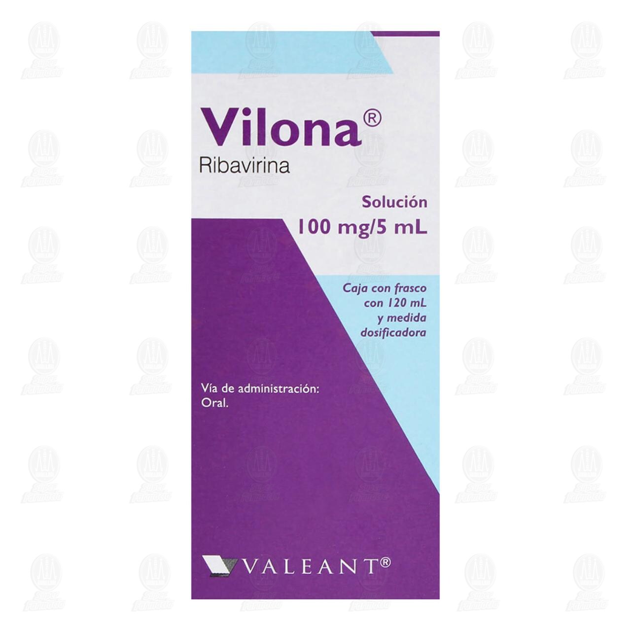 Vilona Solución 100mg/5ml, 120 ml. image number 1
