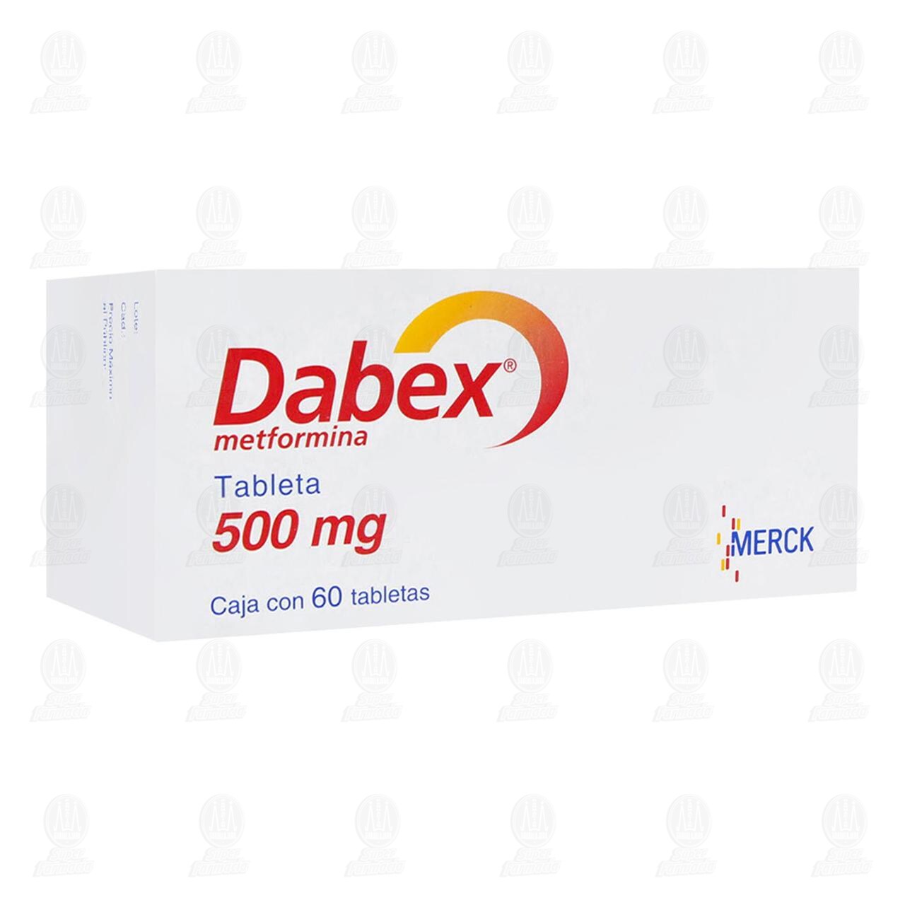 Dabex 500 mg, 60 Tabletas.