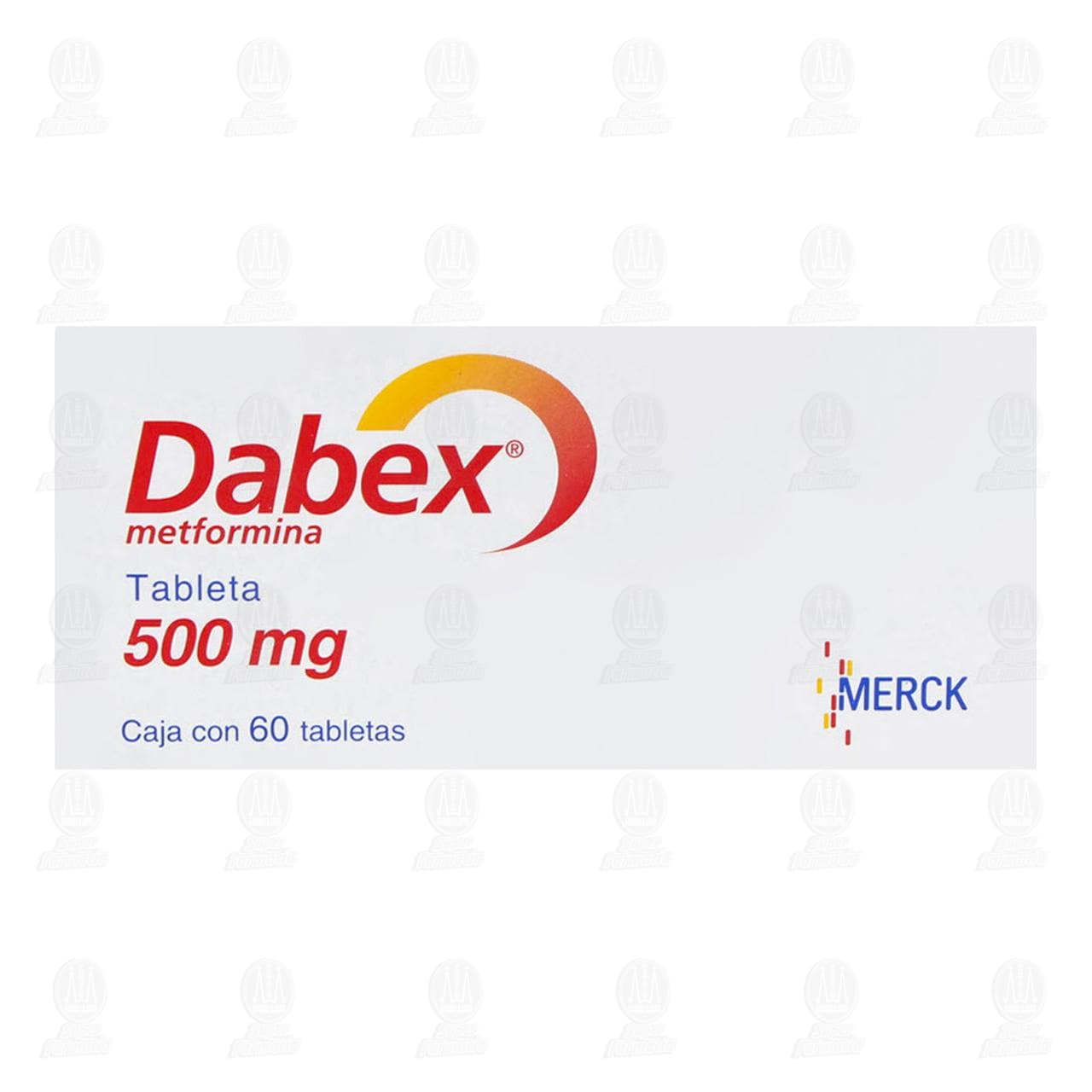 Dabex 500 mg, 60 Tabletas. image number 1