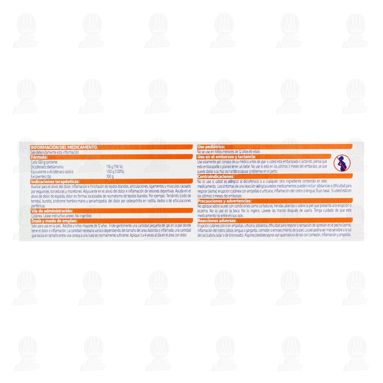 Voltaren Emulgel 1.16% Gel, 50 gr. image number 2