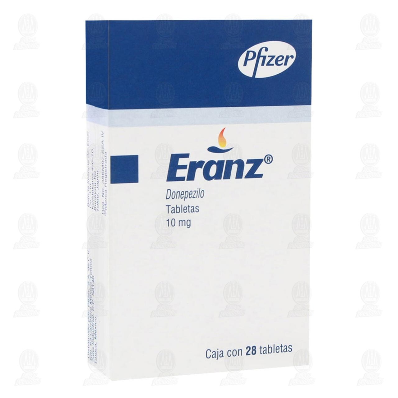 Eranz 10 mg, 28 Tabletas.