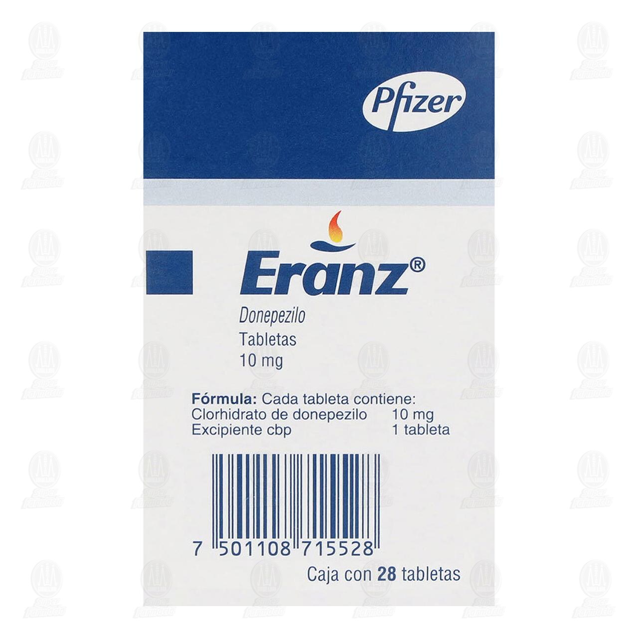 Eranz 10 mg, 28 Tabletas. image number 2