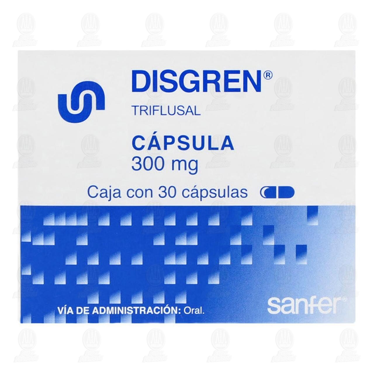 Disgren 300 mg, 30 C&aacute;psulas. image number 1