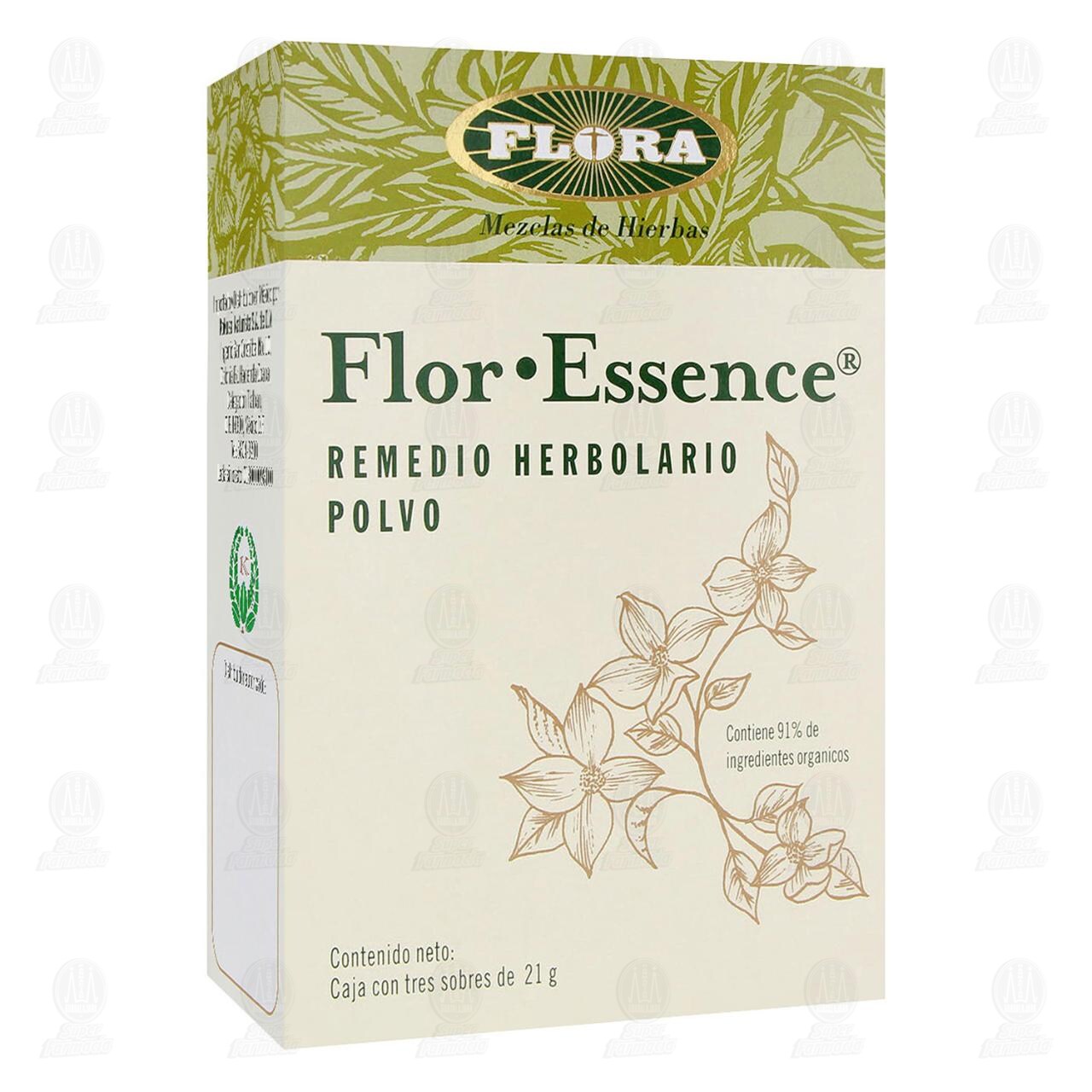 Flor-Essence Polvo, 3 Sobres de 21 gr c/u. image number 0