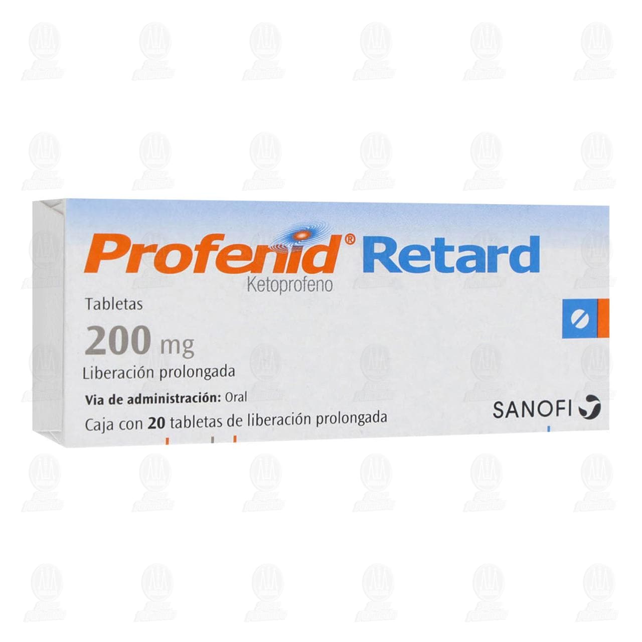 Profenid Retard 200 mg, 20 Tabletas. image number 0