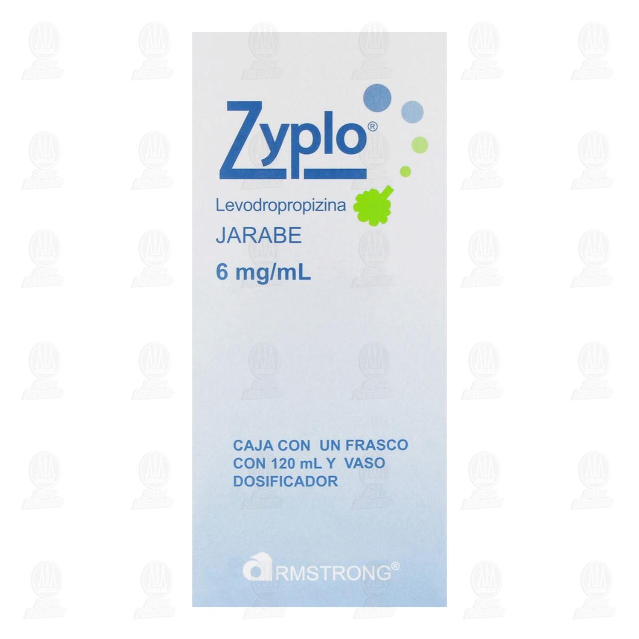 Zyplo Jarabe 6mg/ml, 120 ml. image number 1