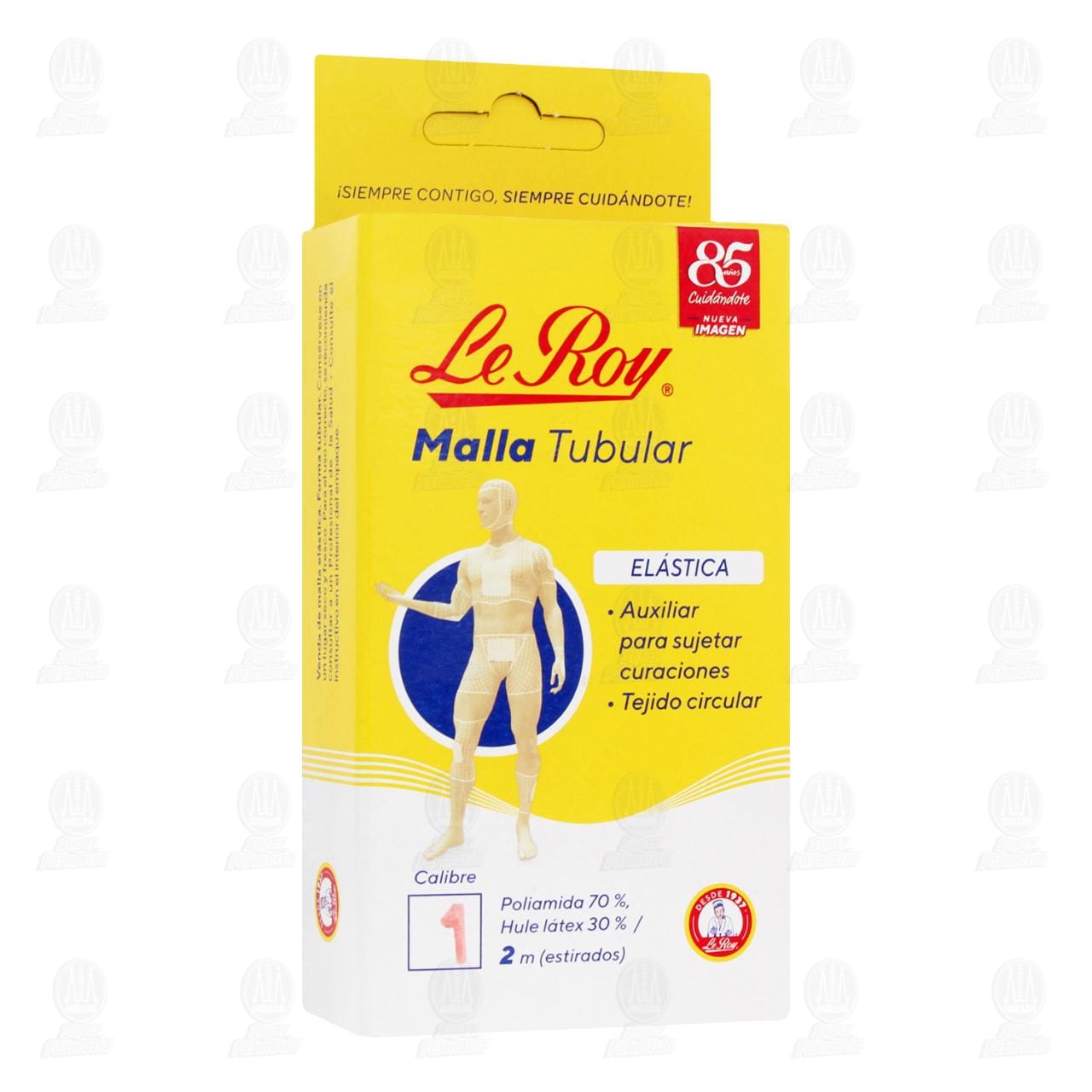 Malla Tubular Le Roy El&aacute;stica Calibre 1 de 2m, 1 pz.