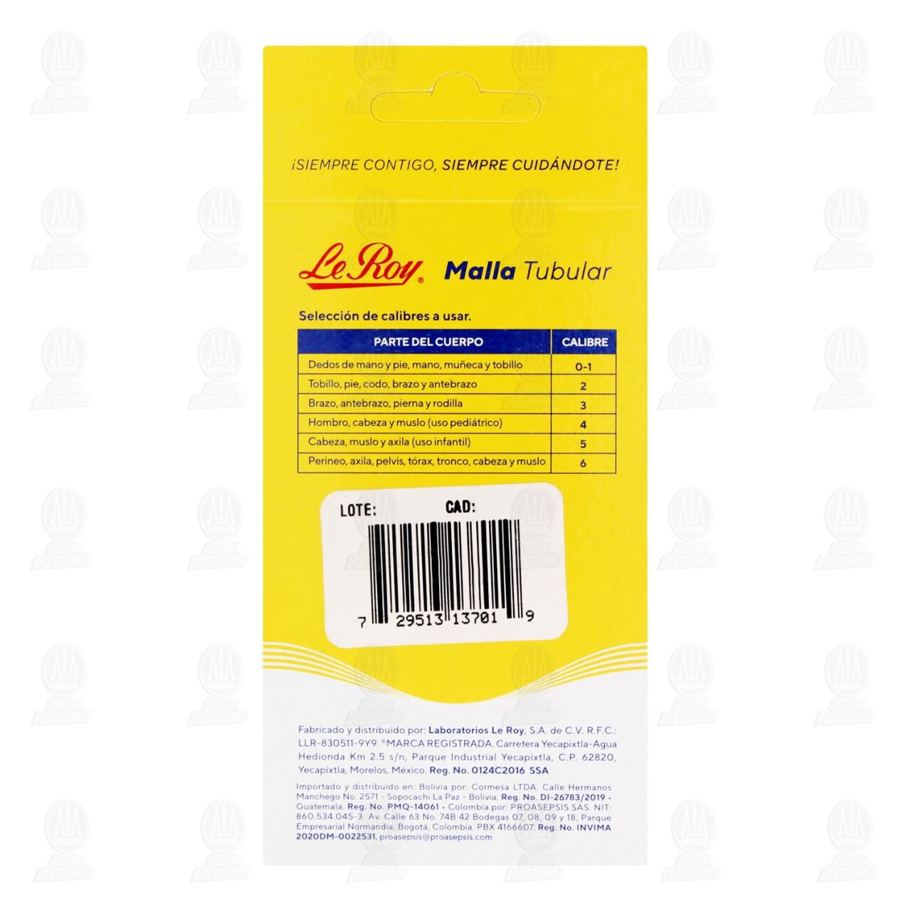 Malla Tubular Le Roy El&aacute;stica Calibre 1 de 2m, 1 pz. image number 2