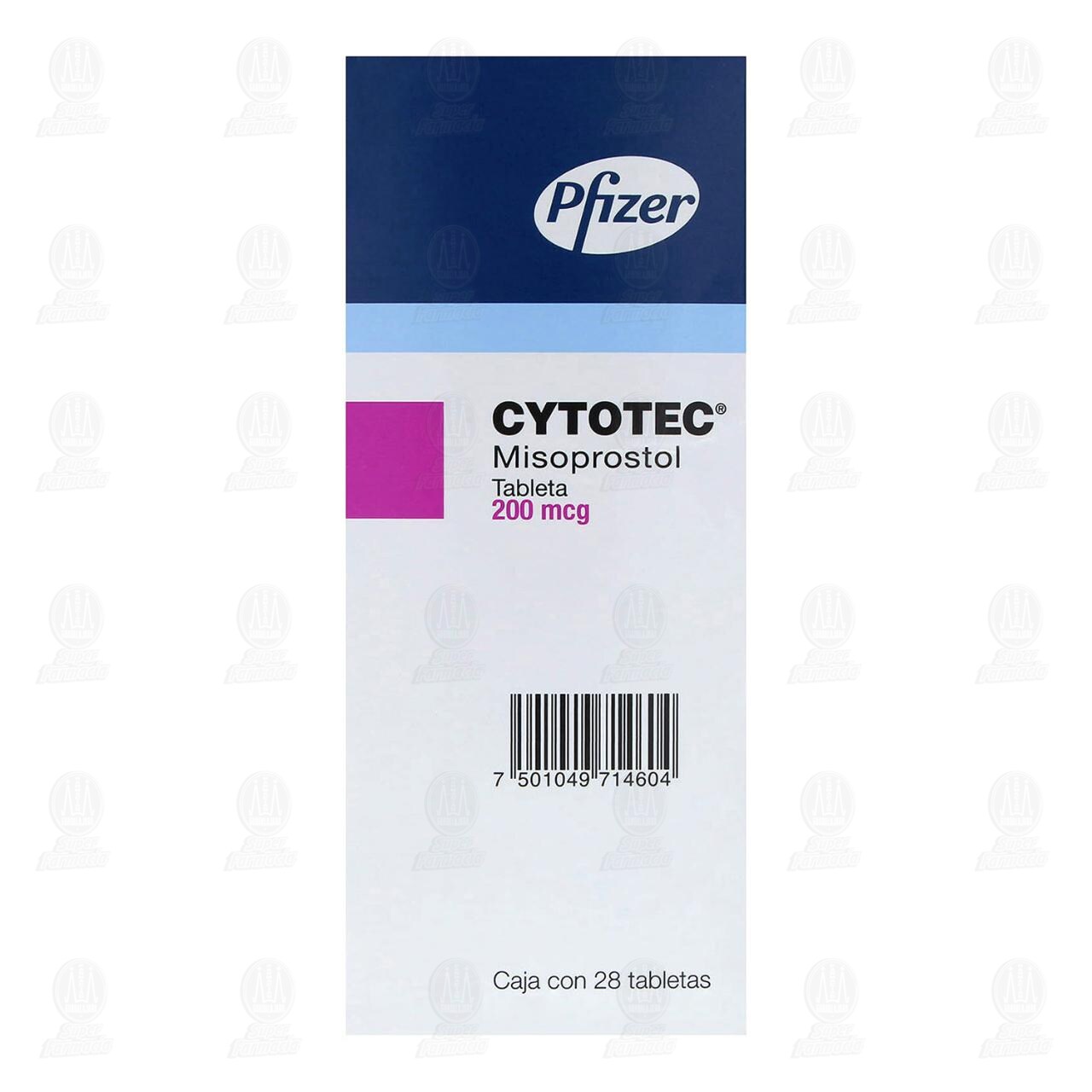 Cytotec 200 mcg, 28 Tabletas. image number 1