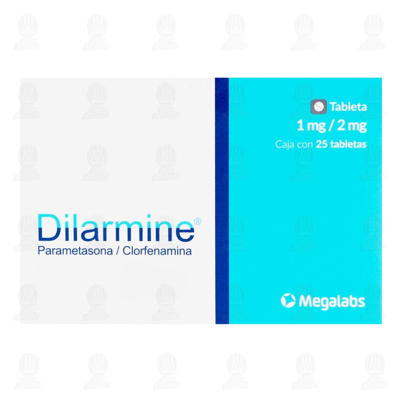 Dilarmine 1mg/2mg, 25 Tabletas. image number 1