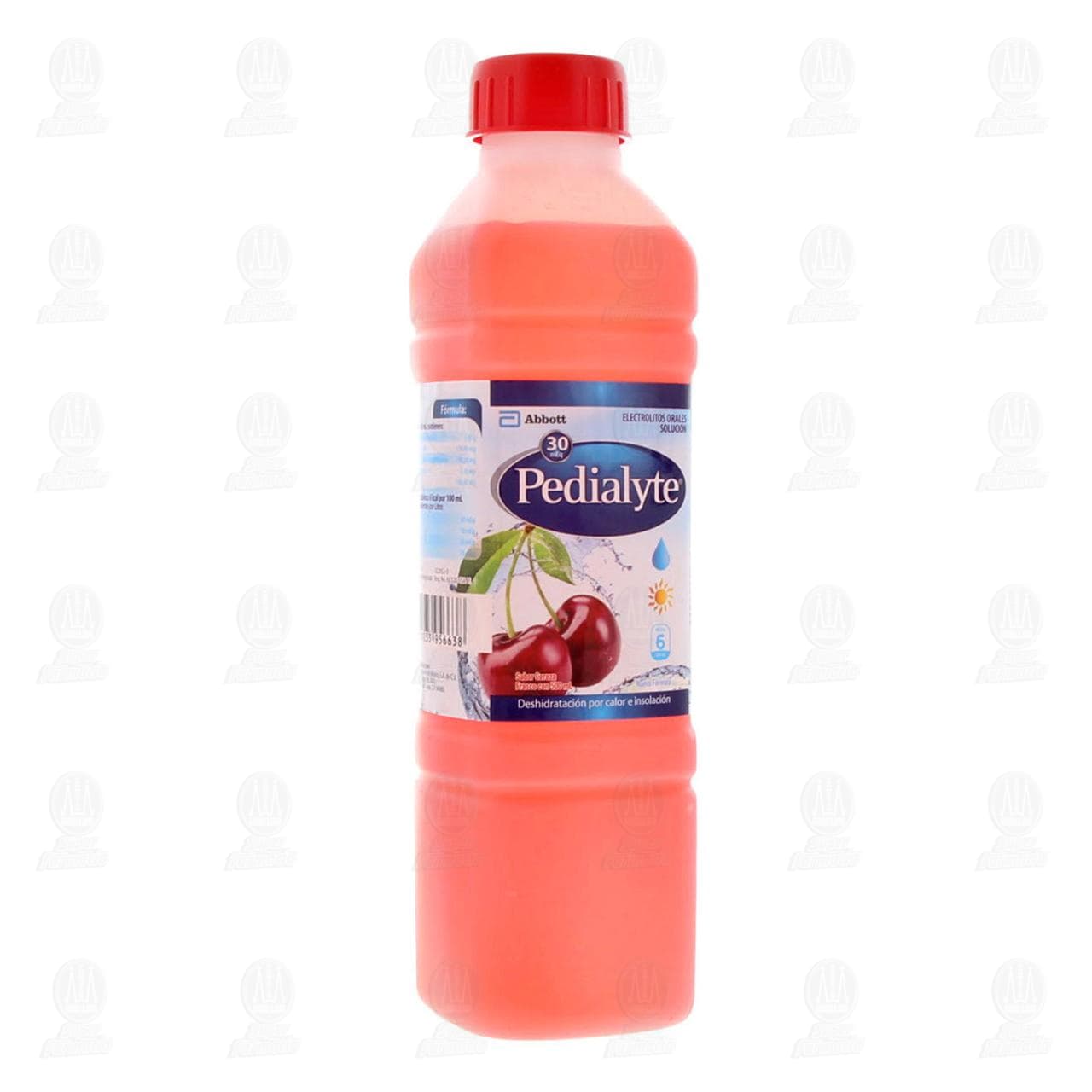 Imagen para Electrolitos Orales Pedialyte 30 mEq Sabor Cereza, 500 ml.