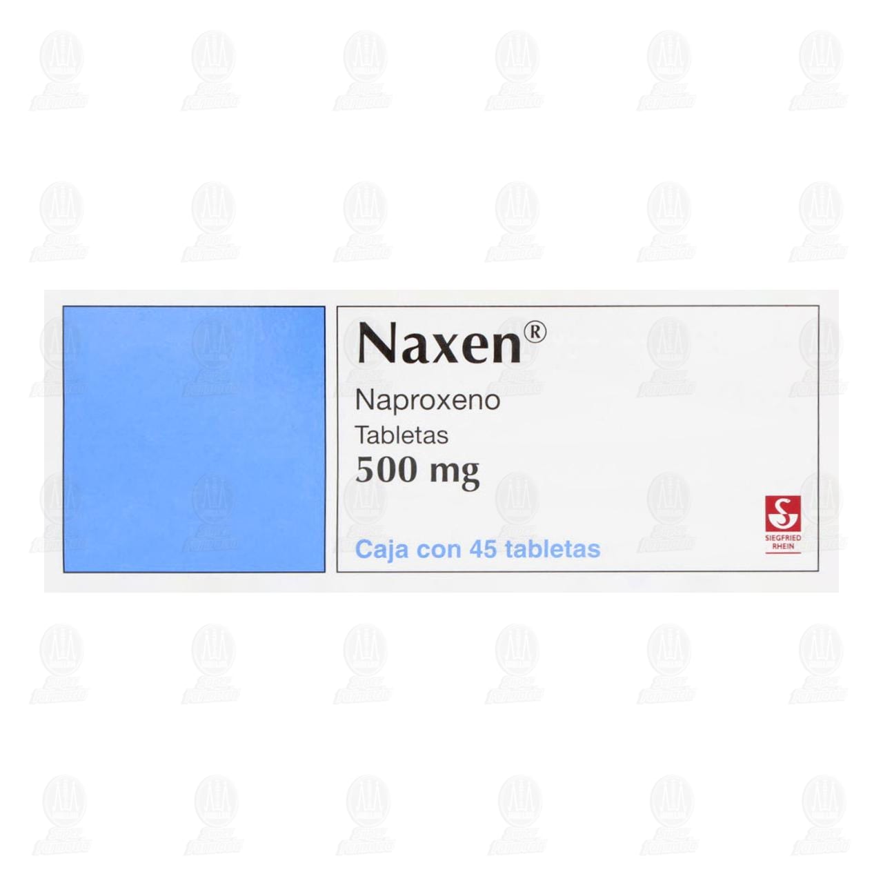 Naxen 500 mg, 45 Tabletas. image number 1