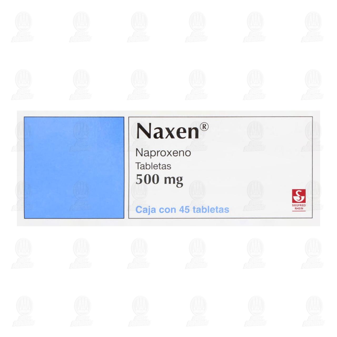Naxen 500 mg, 45 Tabletas. image number 1