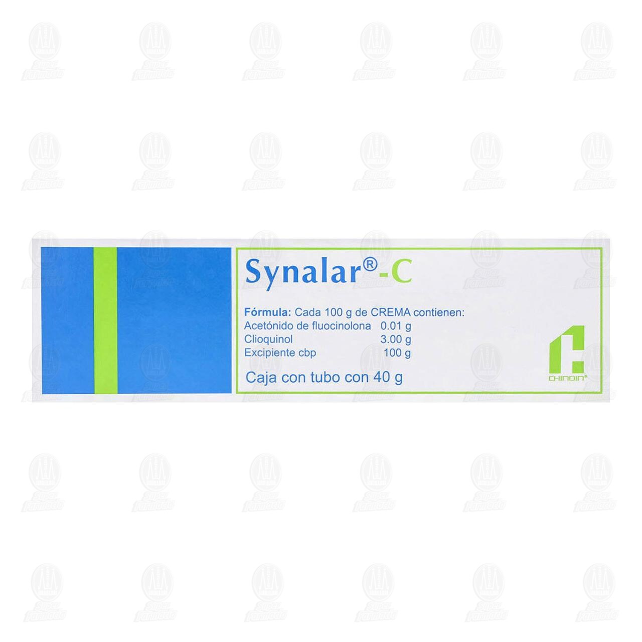 Synalar C Crema 0.01% 3%, 40 gr. image number 2