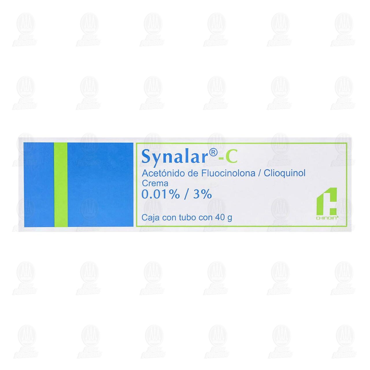 Synalar C Crema 0.01% 3%, 40 gr. image number 1