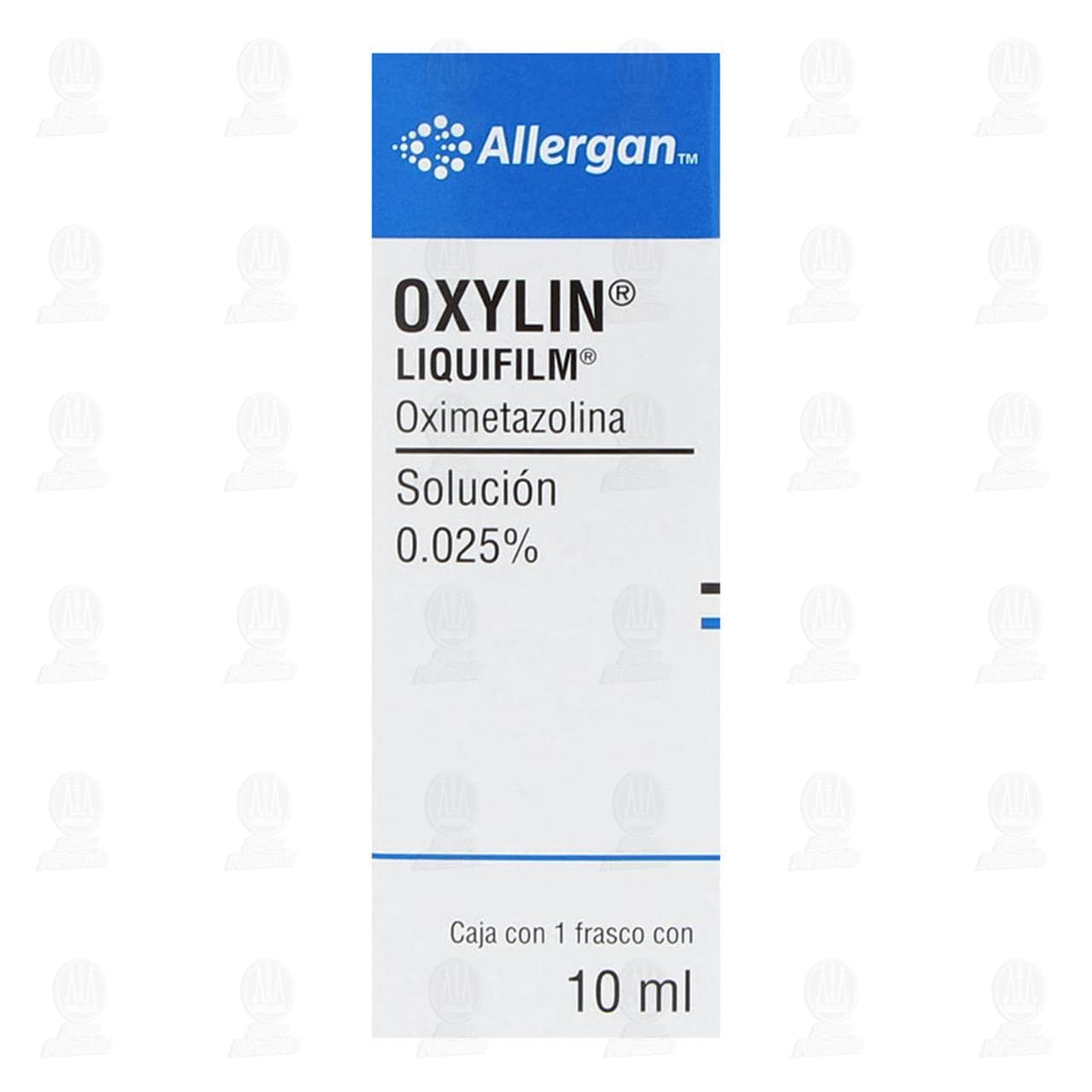 Oxylin Liquifilm Soluci&oacute;n 0.025%, 10 ml. image number 1