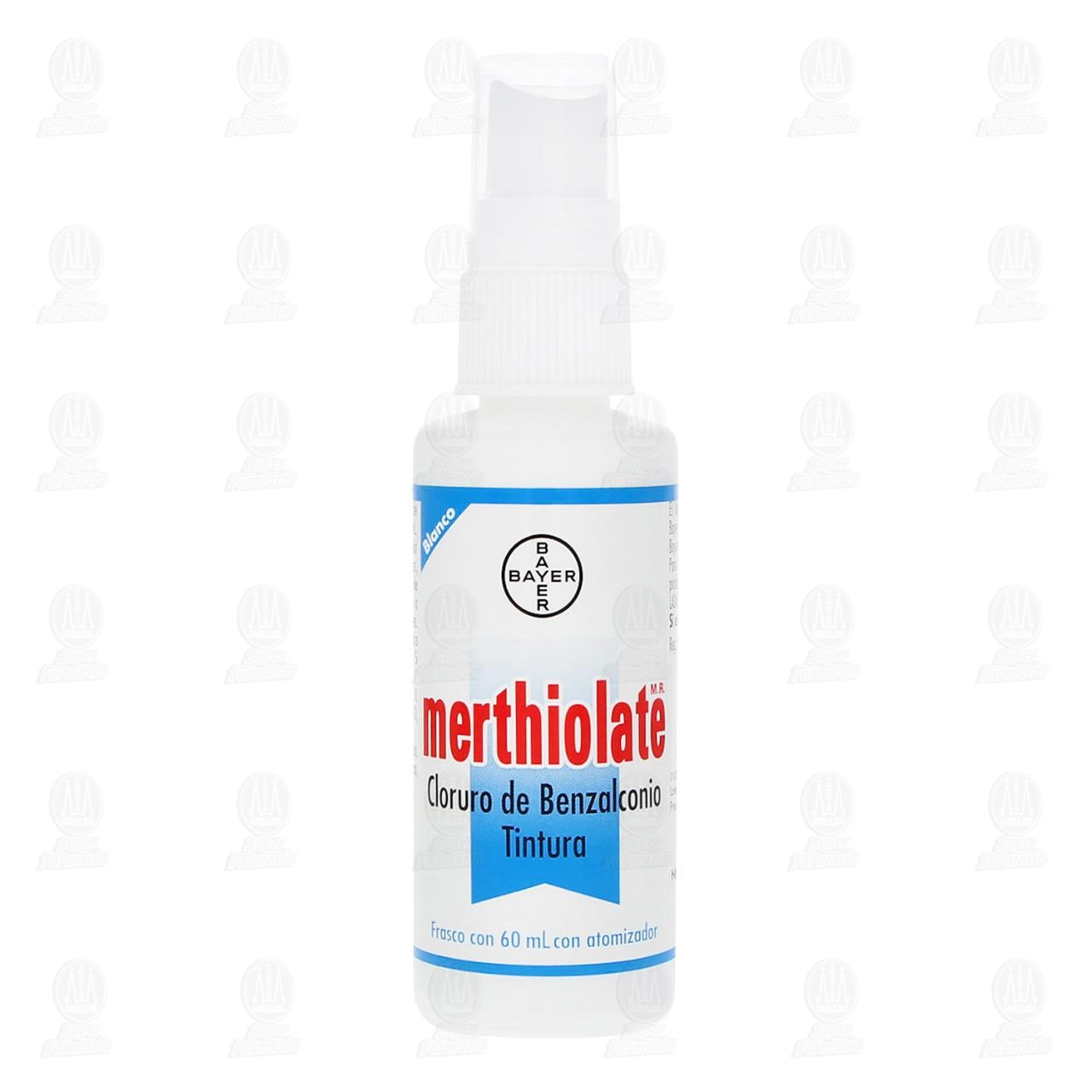 Merthiolate Blanco Atomizador Antis&eacute;ptico, 60 ml. image number 1