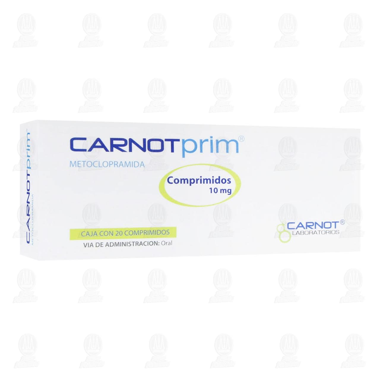 Carnotprim 10 mg, 20 Comprimidos. image number 0