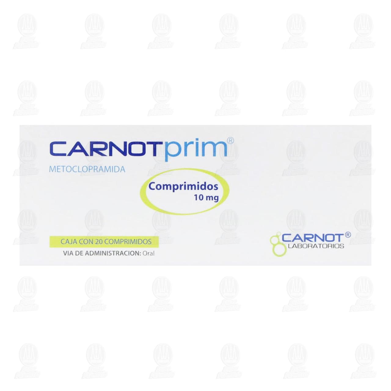 Carnotprim 10 mg, 20 Comprimidos. image number 1