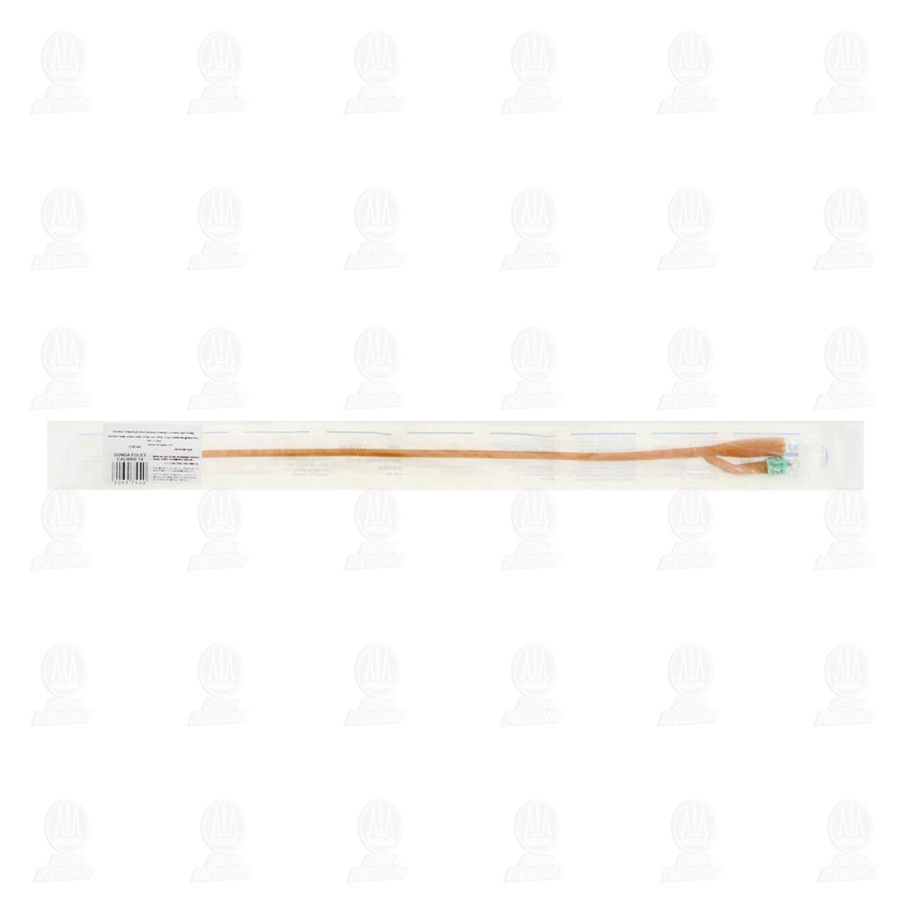 Sonda Foley Bardia 2 V&iacute;as Calibre 14, 1 pz. image number 0