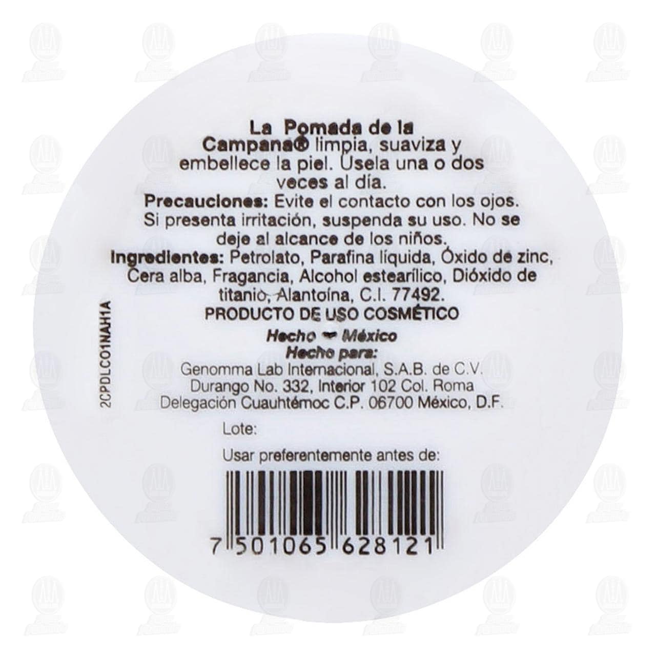 Pomada de la Campana, 19 gr. image number 1