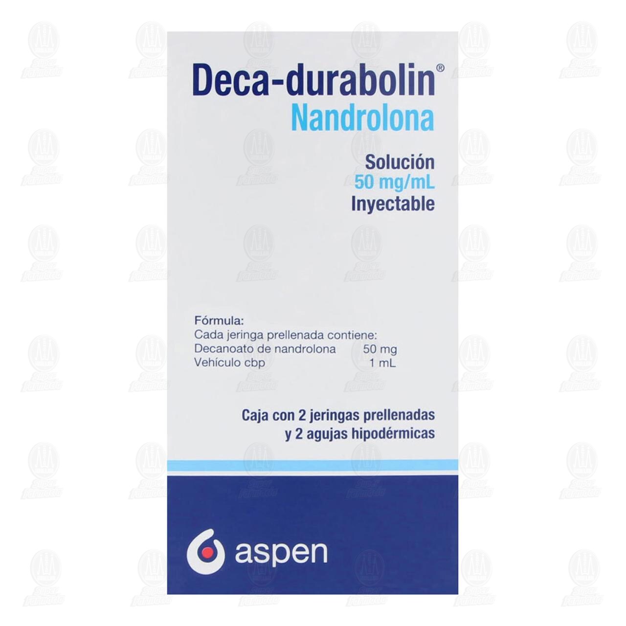 Deca-durabolin 50mg/ml Soluci&oacute;n Inyectable, 2 Jeringas Prellenadas y 2 Agujas Hipod&eacute;rmicas. image number 1