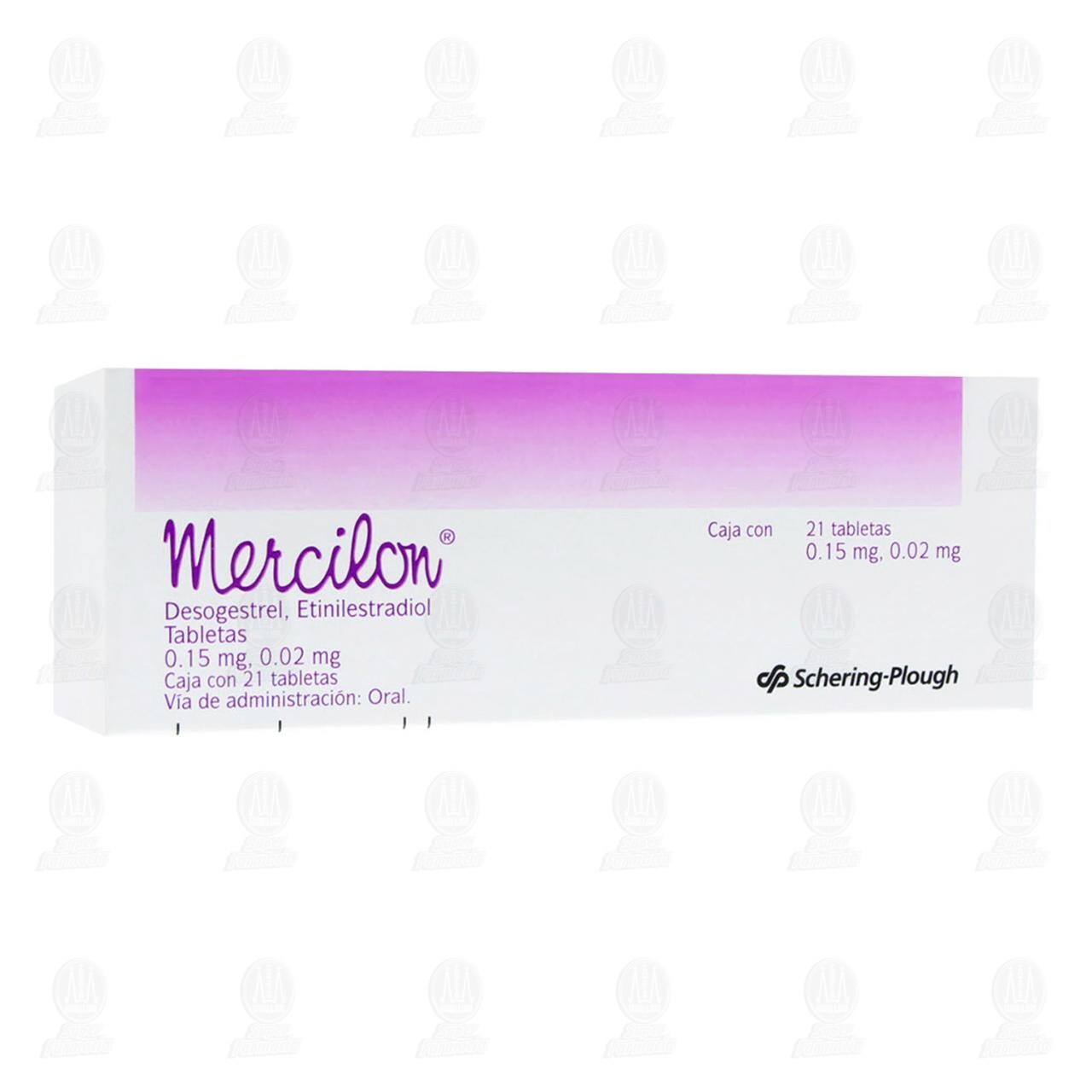 Mercilon 0.15mg/0.02mg, 21 Tabletas.