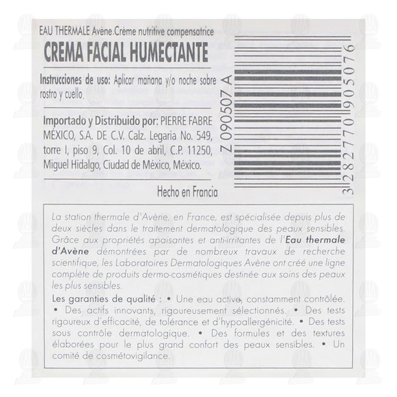 Avène Crema Facial Humectante, 50 ml. image number 4