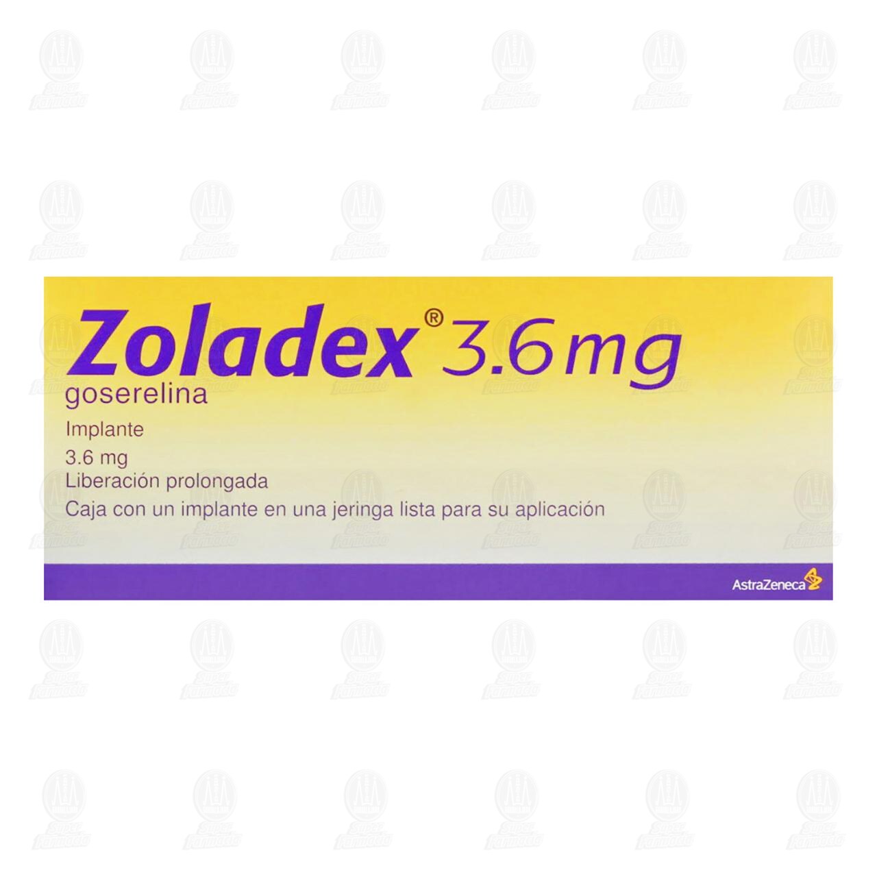 Zoladex 3.6 mg Implante, 1 jeringa. image number 1