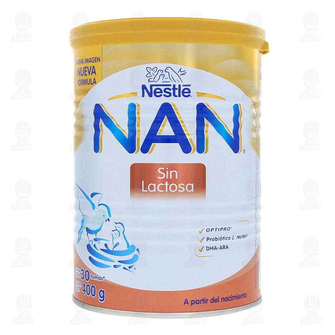 F&oacute;rmula Infantil NAN Sin Lactosa, 400 gr. image number 1