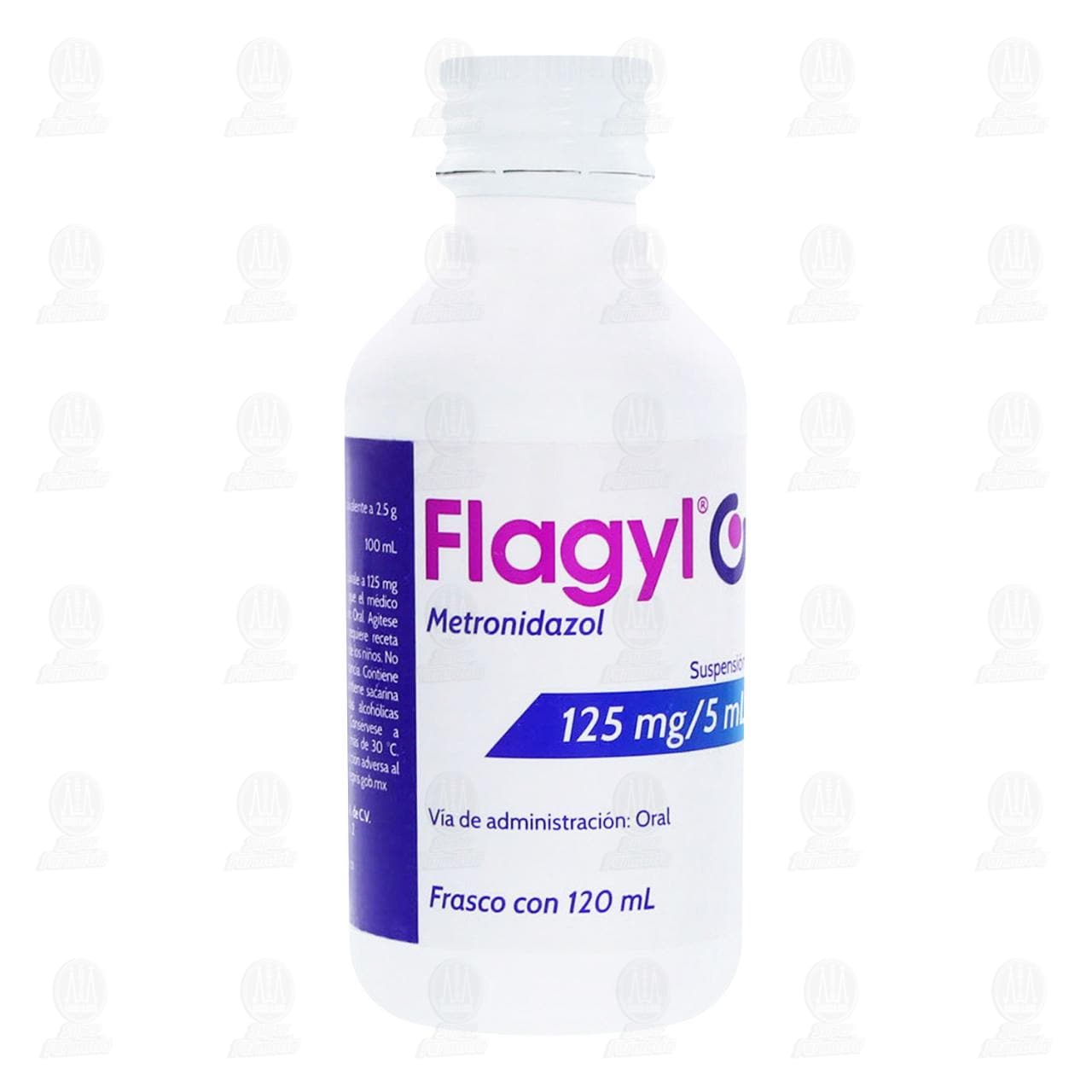 Imagen para Flagyl 125mg Suspensión Frasco con 120ml