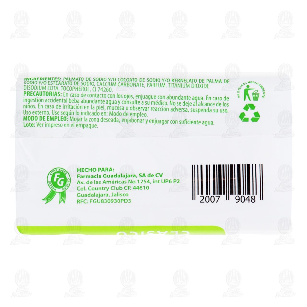 Jab&oacute;n de Tocador Palmira Cl&aacute;sico, 150 gr. image number 1