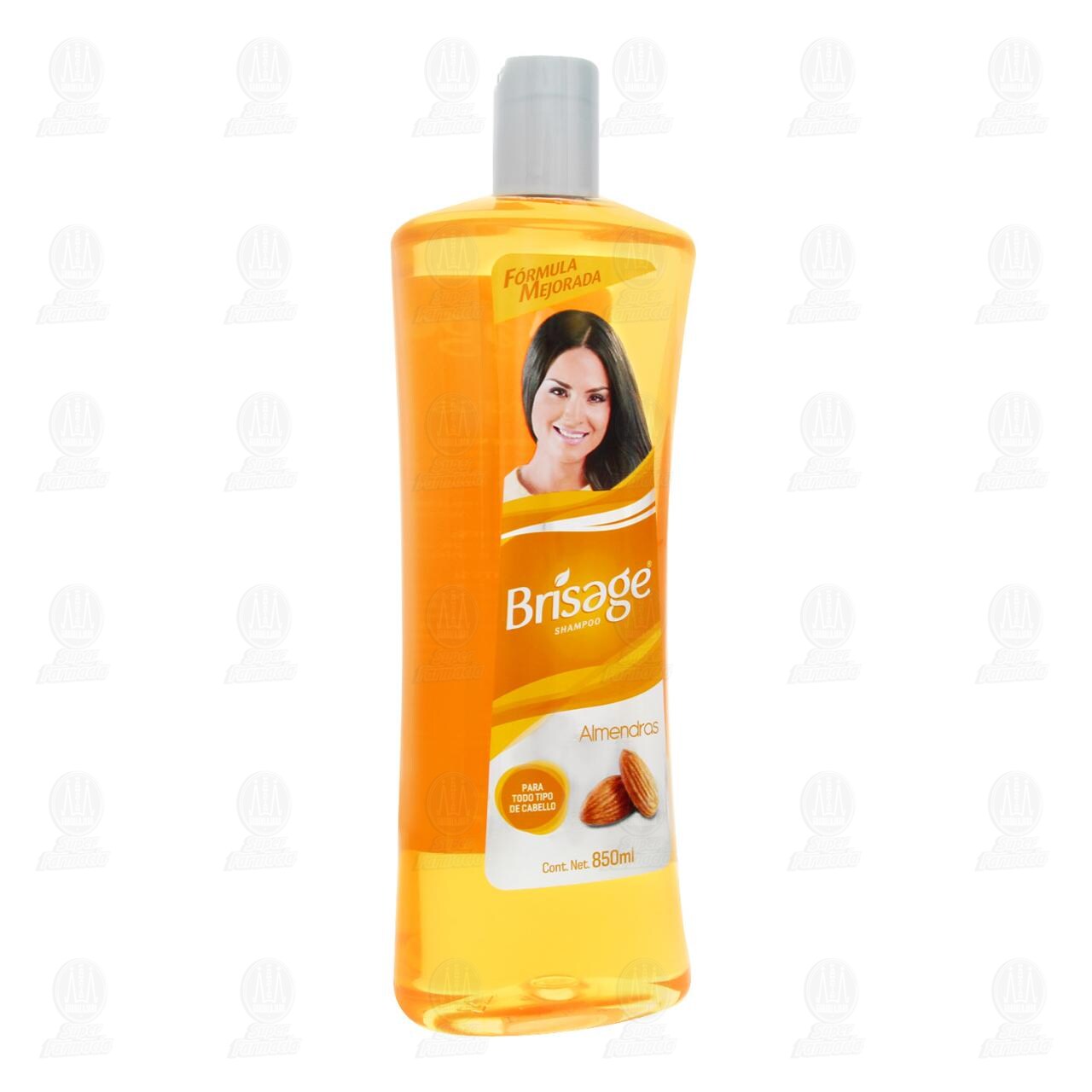 Shampoo Brisage Almendras, 850 ml.