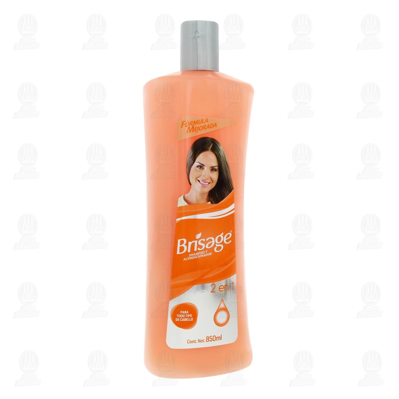 Shampoo y Acondicionador Brisage 2 en 1, 850 ml.