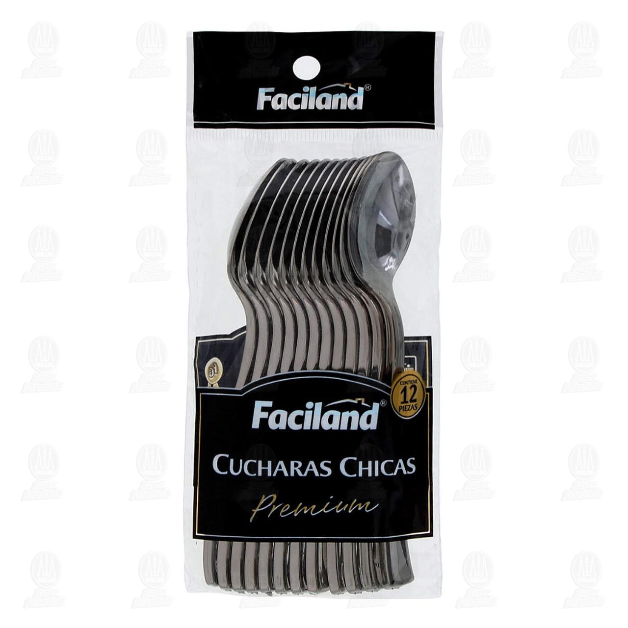 Cucharas Desechables Faciland Premium Chicas, 12 pzas.