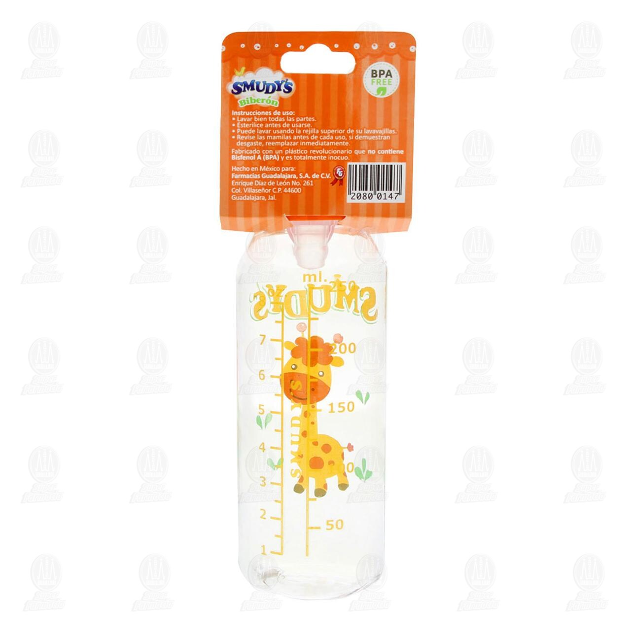 Biberón Smudy's Libre de BPA, 1 pz. image number 2