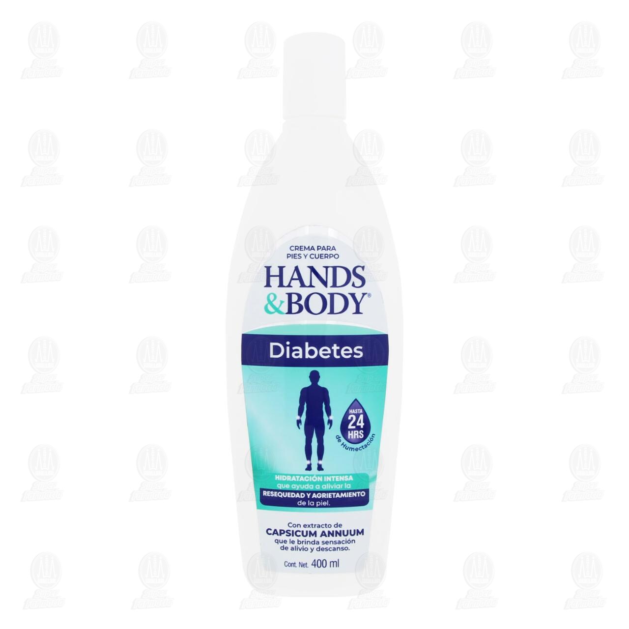 Crema Hands & Body Diabetes para Pies y Cuerpo, 400 ml. image number 1
