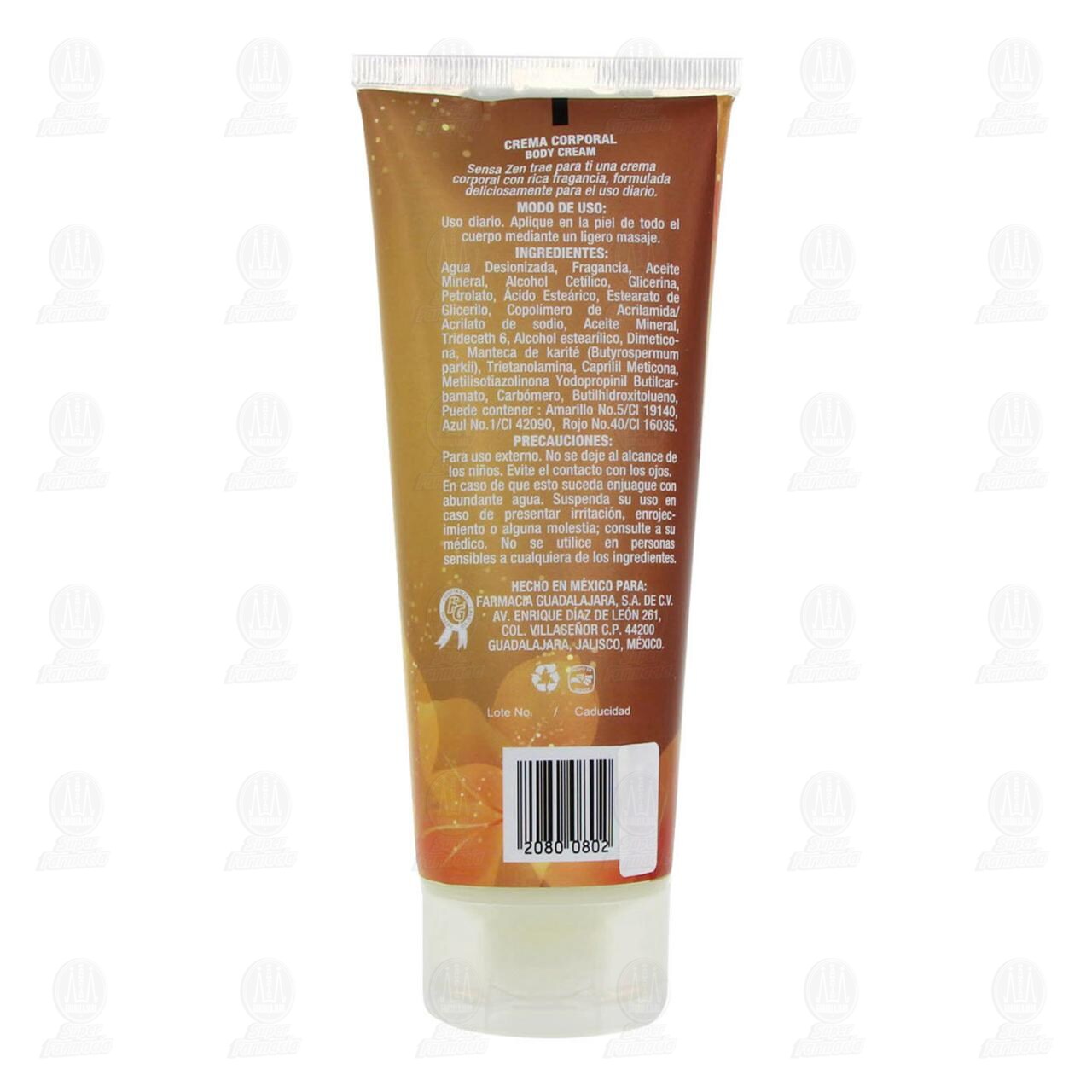 Crema Corporal Sensa Zen Dreams Vanilla Seductions, 220 ml. image number 1
