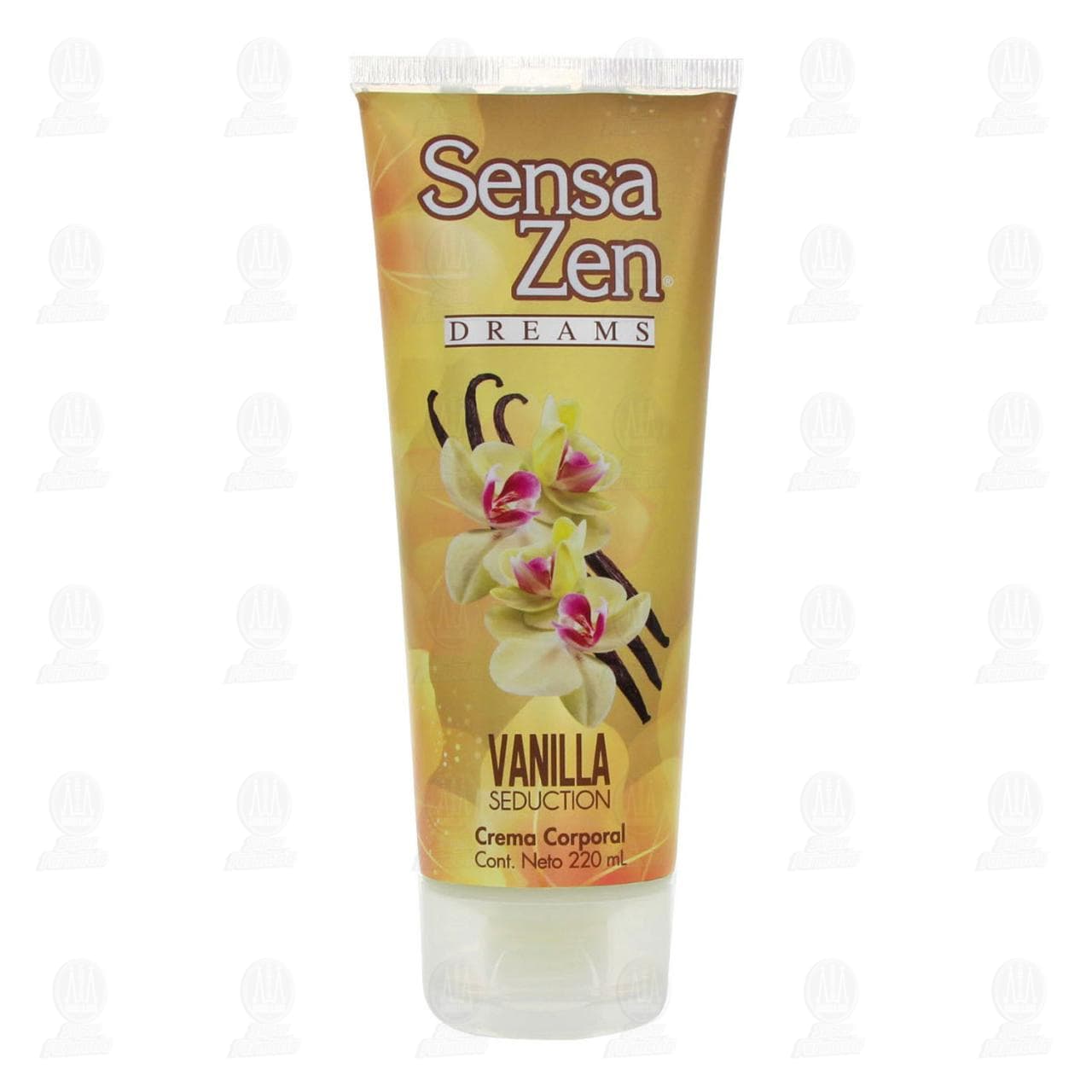 Imagen para Crema corporal Sensa Zen Dreams Vanilla Seductions, con rica fragancia, formulada para el uso diario. Envase con 220 mililitros.