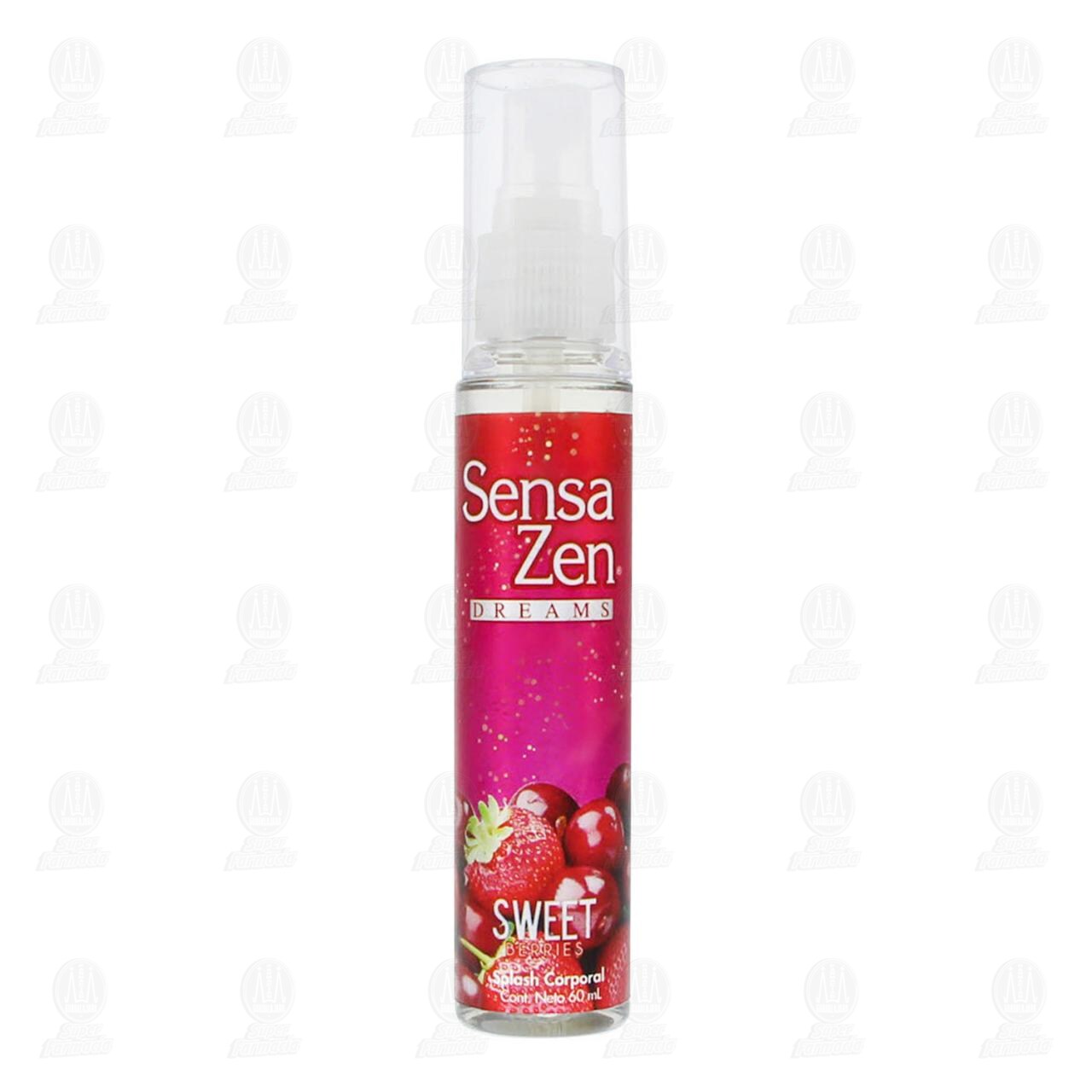 Loci&oacute;n Corporal Sensa Zen Sweet Berries, 60 ml. image number 1