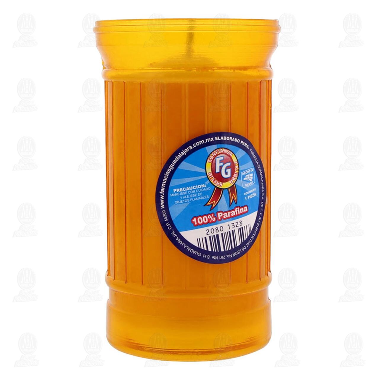 Veladora FG en Vaso de Plástico Ch, 1 pz.