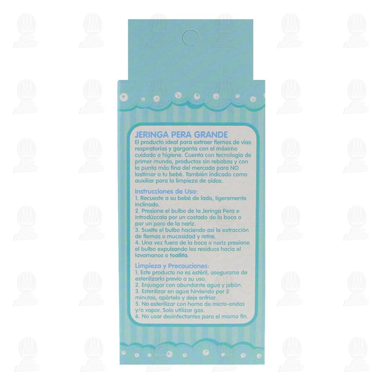 Jeringa Pera Smudy's para Bebés Mayores de 18 Meses Tamaño Grande, 1 pz. image number 2