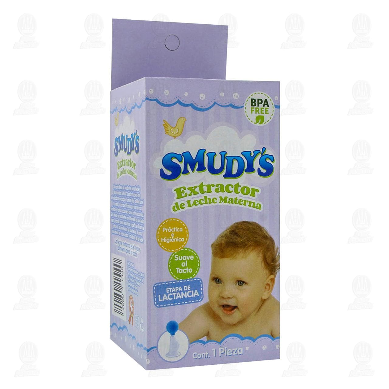 Extractor de Leche Smudy's Práctico e Higiénico para Leche Materna, 1 pz.