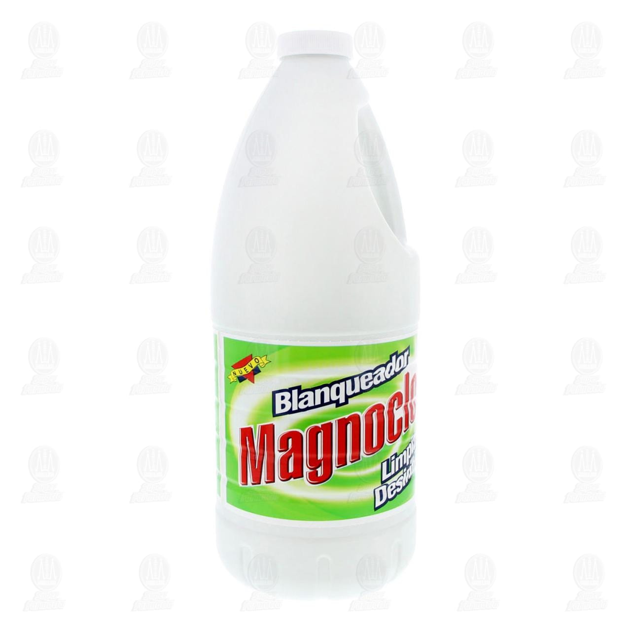 Imagen para Blanqueador Magnoclor Limpia y Desinfecta, de uso doméstico en general para ropa y superficies. Envase con 2 litros.