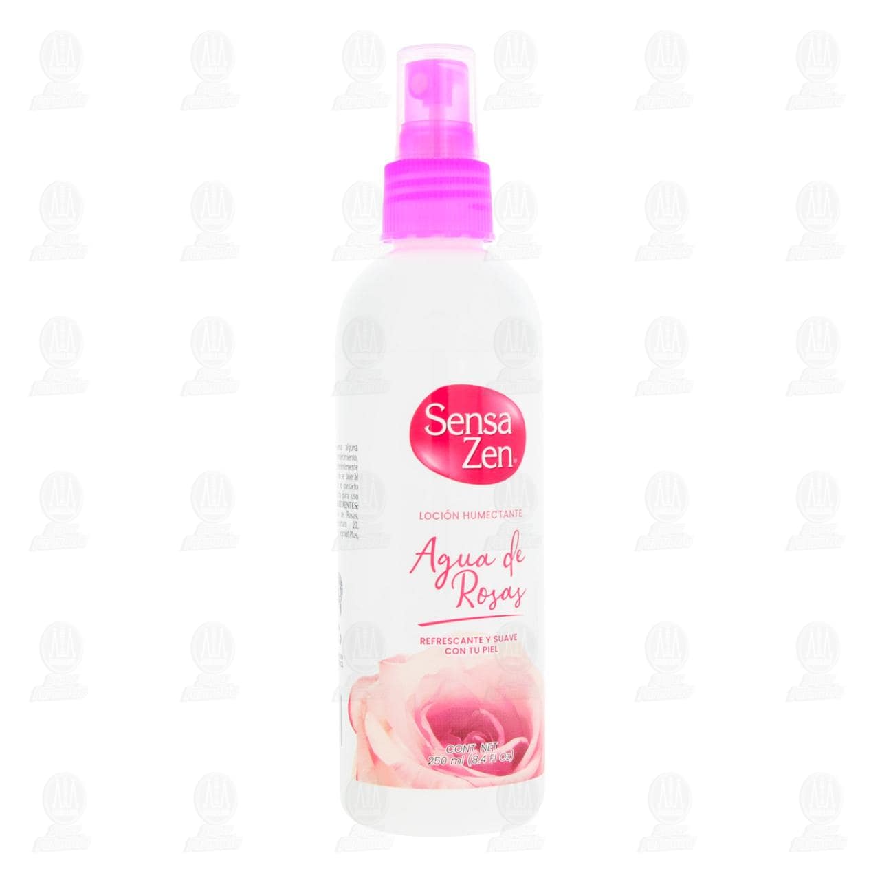 Loción Humectante Sensa Zen Agua de Rosas, 250 ml.