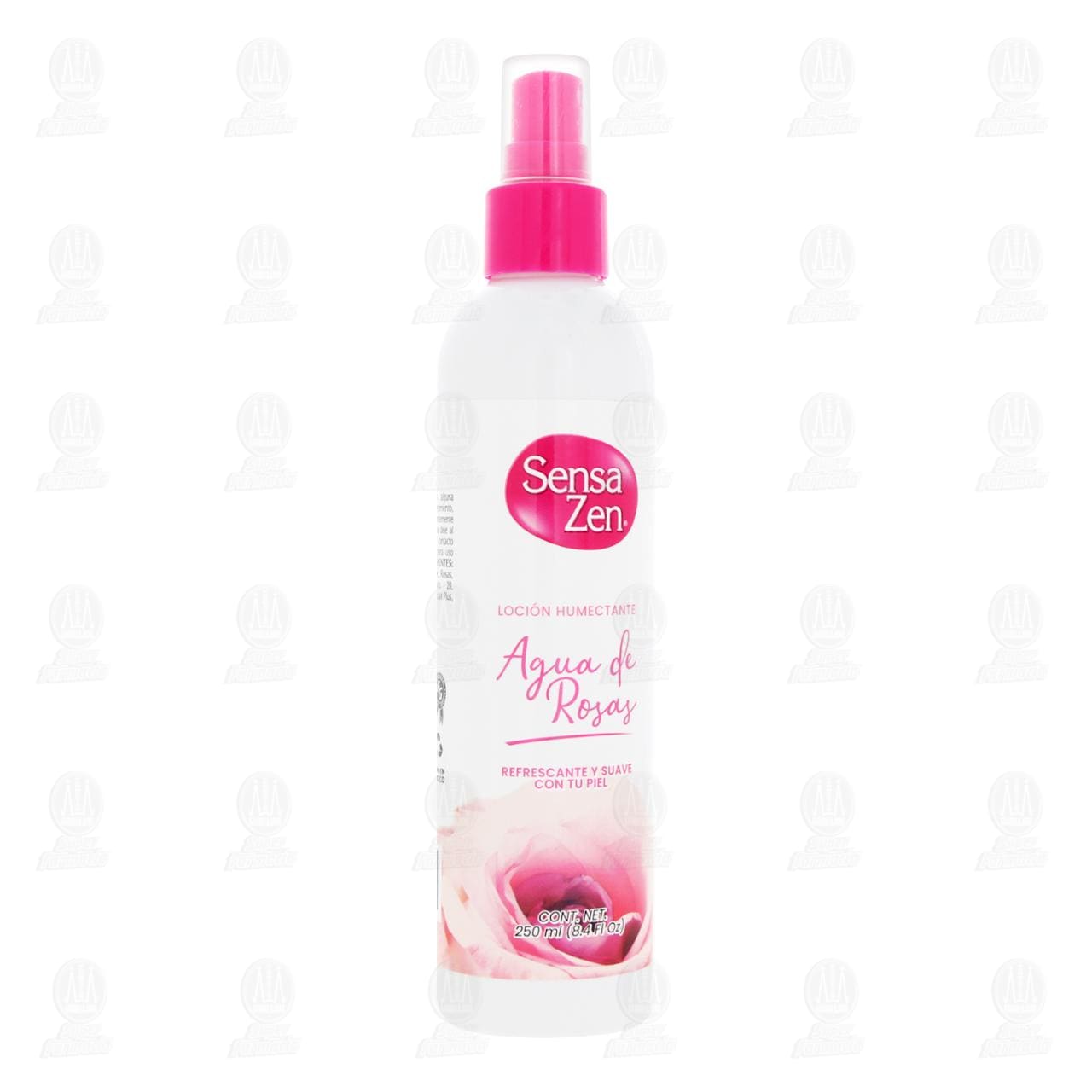 Loci&oacute;n Humectante  Sensa Zen Agua de Rosas, 250 ml . image number 0