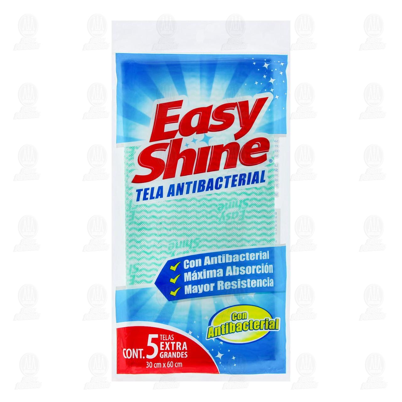 Tela Easy Shine Antibacterial Extra Grande, 5 pzas. image number 0