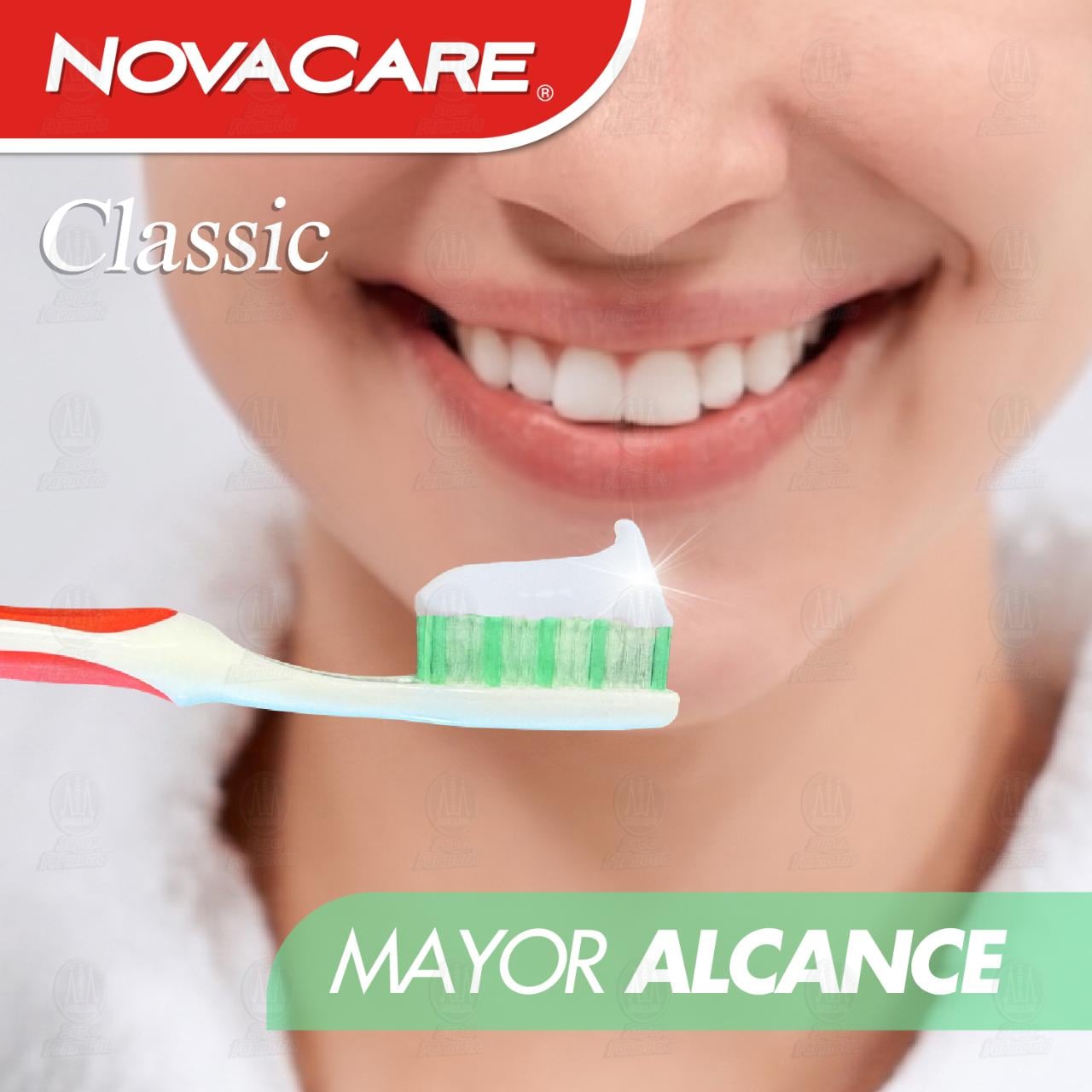 Cepillo Dental NovaCare Classic Duro Varios Colores, 1 pz. image number 3